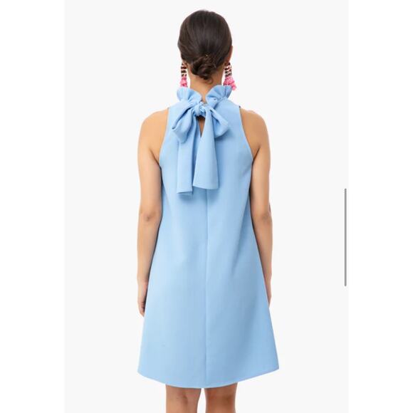 Tuckernuck Pomander Place Blythe Dress Light Blue size Small sleeveless - Picture 2 of 9